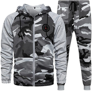 Made Premium Winter Jogger Sublimación Chándal Hombres Pullover Full Zip Sublimación Impresión Personalizable Gimnasio Y Ropa Para Correr - Product Image 5