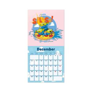 For Disney Pixar for Toy Story 2027 Desk Calendar Paper Printed Calendar with <b>Clock</b> for Promotion and Photo Frame Use - Product Image 3