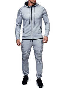 Streetwear Custom logo Custom Design Men's <b>Jackets</b> Gym Wearing Sport Training <b>Running</b> Hoodie Tracksuits for Men Jogging Men - Product Image 5