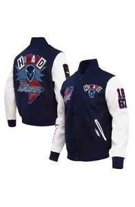 Chaqueta negra personalizada nueva de alta calidad al por mayor, chaqueta vaquera larga para hombre, chaqueta universitaria de algodón 100% - Product Image 2