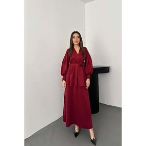 Burgundy <b>Rose</b> Detailed Set - Burgundy - Product Image 1