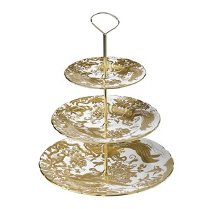 Soporte de pastel de metal más popular, diseño exclusivo, soporte de pastel de frutas con plato de pastel multifuncional recubierto de polvo negro - Product Image 6