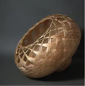 Bamboo Lampshade <b>Vintage</b> Hot Sale Vietnam Wicker Indoor Outdoor Ceiling Garden for Decorative Christmas Occasions - Product Image 2
