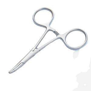 Pinzas Hemostáticas Profesionales de Acero Inoxidable con Bloqueo Trasero para Pesca con Mosca, Resistentes a la Corrosión, Duraderas y Ligeras para Extraer Anzuelos - Product Image 1