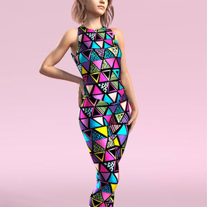 Conjunto sin costuras de la mejor calidad para mujer, monos de entrenamiento de gimnasio, ropa deportiva de alta elasticidad, venta al por mayor, 2025 - Product Image 3