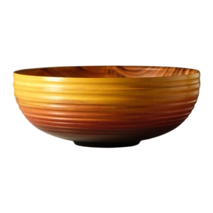 Sustainable Wooden Bowl <b>Food</b> Serving Bowl for Catering Wooden Dinnerware Sets for Restaurant Service - Product Image 4