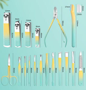 Professional 18/30 Pcs Manicure <b>Tool</b> Set Gradient Color <b>Pedicure</b> Nail Clipper Scissor High Quality Beauty <b>Tool</b> Foot Application - Product Image 3
