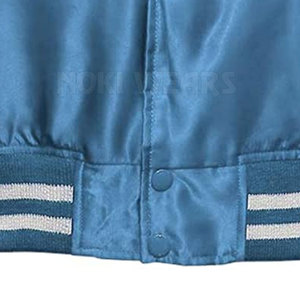 Veste Letterman en satin grande taille Nouveau style Veste d'hiver Letterman en satin Offre Spéciale - Product Image 5