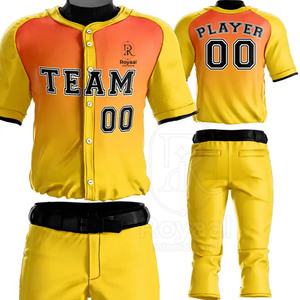 Uniforme de baseball 100% polyester, meilleur prix, nouvelle arrivée, vêtements de sport, prix de gros, uniforme de baseball - Product Image 6