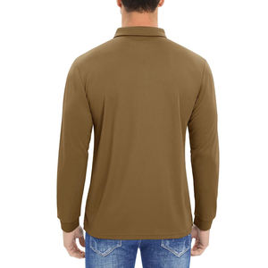 New <b>Men's</b> <b>Grandad</b> <b>for</b> <b>Shirt</b> Long Sleeve Mandarin Collar Slim Fit Golf <b>Shirt</b> Printed Customizable All Seasons Outdoor Activities - Product Image 4