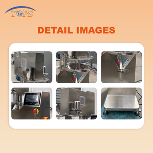Machine de remplissage de poudre multifonctionnelle de 15 L pour poudre sèche de citron et de cerise, micro-<span class=keywords><strong>doseur</strong></span> 1G-50G, remplisseur à vis sans fin compact - Product Image 2