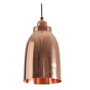Lámpara colgante de metal sólido Aspecto elegante Lámpara colgante de diseño moderno Uso de color oro rosa para decoración de restaurante y cafetería - Product Image 1
