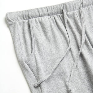 ชุดนอนผ้าฝ้าย2ชิ้นสำหรับผู้หญิงชุดสูทสำหรับกลางคืนคอปกคอปกแบบกำหนดโลโก้ได้เองใส่100% สบาย - Product Image 6