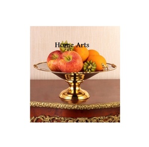 ชามสแตนเลสสำหรับเสิร์ฟอาหารชามผลไม้สีทองดีไซน์น่าสนใจ - Product Image 1