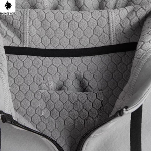 เสื้อมีฮู้ดแบบสวมหัวสำหรับผู้ชายเสื้อสเวตเตอร์แบบสวมศีรษะขนาด00-500 GSM เสื้อสเวตเชิ้ตไหล่ตกดีไซน์ว่างเปล่าพิมพ์ลายบ็อกซี่พอดีตัว - Product Image 4