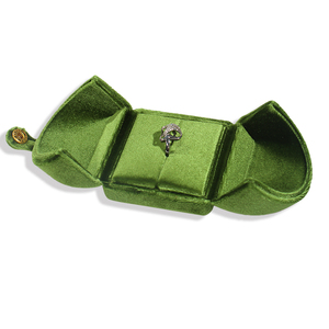 FSD Newly Design Velvet <strong>Jewelry</strong> <strong>Box</strong> Double Door with logo Wholesale Colorful <strong>Jewelry</strong> Ring Pendant <strong>Box</strong> for <strong>Jewelry</strong> Gift Pack case - Product Image 4