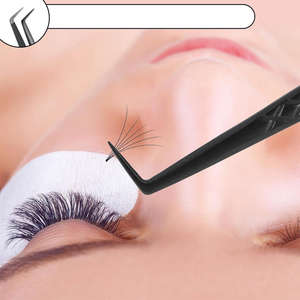 Juego de Pinzas para Extensión de Pestañas de Acero Inoxidable Profesional de Alta Calidad, Hechas a Medida, Duraderas, Antiestáticas, para Uso en Salón - Product Image 5
