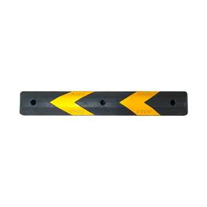 110cm Black-Yellow Plastic Parking Lot Vehicle <b>Stopper</b> - Product Image 5