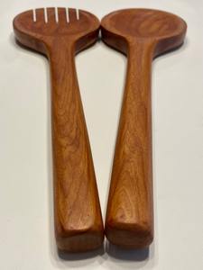 Juego de Cubiertos de Madera Decorativos Esmaltados, Cubertería de Diseño para Restaurantes, Hoteles, Cafeterías, Elegante Juego de Cubiertos con Mango de Madera - Product Image 4