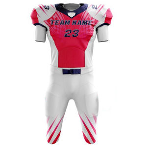 Uniformes de fútbol americano de la mejor calidad, diseños personalizados, impresión sublimada, secado rápido, transpirable, uniforme de fútbol americano - Product Image 2
