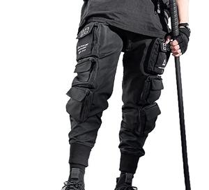 Oem Cargo Sweat Pants Hombres Streetwear Negro Cargo Pantalones Khaki Track Pantalones Tallas grandes Cargo Pantalones Hombres - Product Image 2