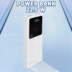 Banco de Energía de Alta Capacidad con Carga Súper Rápida PD de 22.5W, Batería de Litio-Polímero de 10000 mAh, Pantalla LED, Disponible en Tamaños de 20000 mAh y 30000 mAh - Product Image 4