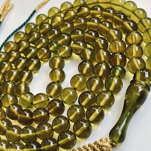 99 perles de prière vertes musulmanes, Dhikr islamique, chapelet de méditation, cadeau idéal pour le Ramadan - Product Image 5