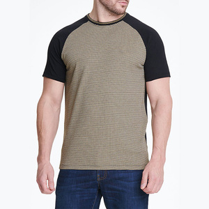 Camiseta de gimnasio de alta calidad para hombre, camisa deportiva de cuello redondo con logotipo personalizado, deportiva, de fitness, con OEM, venta al por mayor - Product Image 3