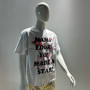 250 Gsm Oversized Fit <b>White</b> Color 100% Cotton Printing Short Sleeve <b>T</b> <b>Shirt</b> With Customized logo - Product Image 6