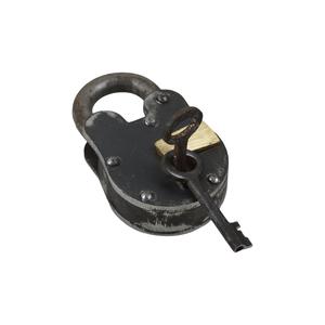 ล็อคสไตล์วินเทจพร้อมกุญแจล็อค2ปุ่มล็อคสภาพการทำงานการออกแบบที่ไม่ซ้ำกันที่ดีที่สุดล็อคโบราณกุญแจเหล็กและกุญแจ - Product Image 1