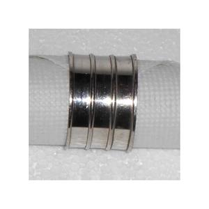 Accessoires de cuisine design élégant ronds de serviette couleur argent rond de serviette en métal de la meilleure qualité dernière arrivée pour restaurant - Product Image 5