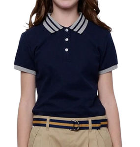 Nouveautés Chemises pour femmes de haute qualité à séchage rapide, confortables, en coton tricoté, décontractées, couleur unie, bouton, manches courtes BD - Product Image 6