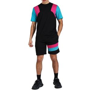 Survêtement personnalisé léger de haute qualité pour hommes nouveau design imprimé t-shirt short meilleure qualité été hiver salon écologique - Product Image 1