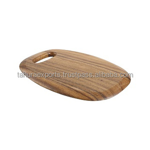 Planche à découper exclusive en bois faite à la main de haute qualité pour la maison hôtel restaurant utilisation pour couper les légumes - Product Image 5