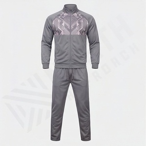 ชุดวอร์มวิ่งออกกำลังกายสำหรับผู้ชาย แบบขายส่ง รับทำโลโก้  วัสดุคุณภาพสูง ชุดกีฬาสีตามสั่ง - Product Image 1