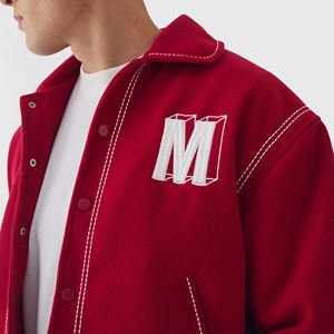 Concevez votre propre veste universitaire de haute qualité manches longues personnalisé College Letterman veste pour hommes - Product Image 4