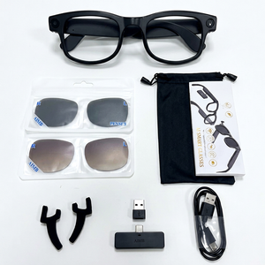 Lunettes intelligentes Gamegaga G1 MAX avec caméra anti-tremblement 8MP 1080P et étui de charge - Product Image 5