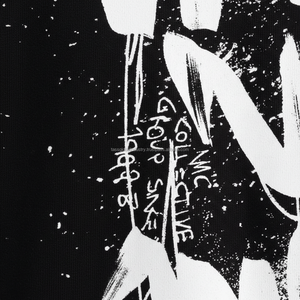 Camiseta Negra Oversize de Gran Gramaje con Gráfico de Pintura en Aerosol 'This Is Not Another Classic Story', Logotipo Personalizado OEM - Product Image 6