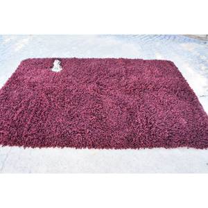 Alfombra turca Vintage moderna, x 8 pies 5,6, lana roja de área grande, respaldo de látex de 10mm de espesor para entrada, 9x12, Patchwork rectangular - Product Image 4