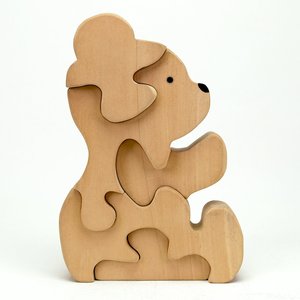 Traditional Pvt Ltd 3D <b>Wooden</b> <b>Puzzle</b> <b>Cube</b> Block Age Range 2-4 & 5-7 Years Kids Animal Jigsaw <b>Puzzle</b> from Tradnary Pvt Ltd - Product Image 4