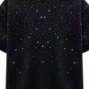 T-shirt pour homme en coton 100%, col rond, quatre saisons, écologique, anti-UV, manches courtes, logo sur le devant, streetwear décontracté - Product Image 3