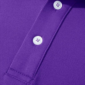 Polo deportivo de alta calidad para hombre, Polo de manga larga de Color sólido personalizado transpirable para hombre - Product Image 5