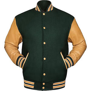 2025 vente chaude veste universitaire personnalisée fabricant OEM veste Letterman de baseball de qualité supérieure avec broderie de logo - Product Image 5
