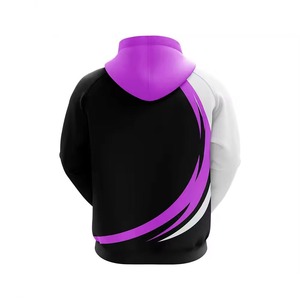 Sweat à capuche personnalisé à sublimation pour hommes, pull-over à capuche, vêtements de sport, vêtements de sport, coupe décontractée - Product Image 4