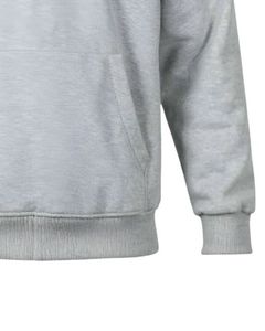 Sweat-shirt à fermeture éclair sur le devant pour homme, décontracté, chaud, en molleton, mélange de coton doux, manches longues, haut d'hiver avec poche kangourou, OEM personnalisé - Product Image 6
