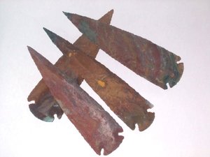 หัวลูกศรหินออบซิเดียนสีดำแกะสลักด้วยมือขนาด1-1.50นิ้วรับประกันได้ด้วยการแกะสลักราคาถูก - Product Image 6