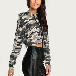 Pull à capuche personnalisé OEM pour femmes, coupe ajustée, nouveauté, sweat à capuche d'hiver chaud à manches longues, couleur unie - Product Image 3