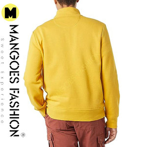 Custom Logo Half-Zip Fleece Oversized Sweatshirt Hooded Long Sleeve <b>Crop</b> <b>Top</b> Cozy Comfort Yogashirt Maternity Clothing - Product Image 3