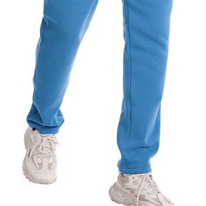 Venta al por mayor de ropa de calle de lana chándales Hoddie bordado logotipo personalizado pulóver estampado Puff pantalones de chándal y Sudadera con capucha conjunto para hombres - Product Image 2