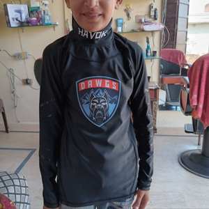 Wholesale Professional Ice Hockey Inner Shirt Cut Resistant Arm Protection Neck Guard Compression Layer Breathable Polyester - Product Image 5